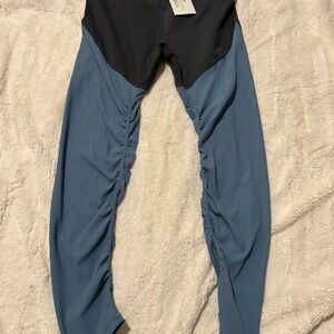 Stylish Blue and Black Women's Pants